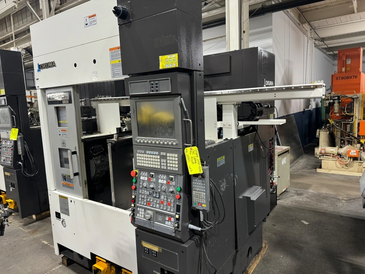 Used 2015 OKUMA 2SP-150H CNC Lathes Michigan US | Gibbs Machinery Company, Inc. #4560