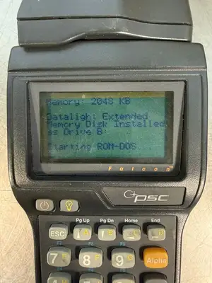 Psc Falcon 310 Barcode Data CollectionTerminal Scanner (9.3.1)