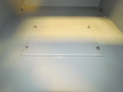 Hammond Boltier Type Console Base Unit Single Door Electrical Enclosure 24x24x36