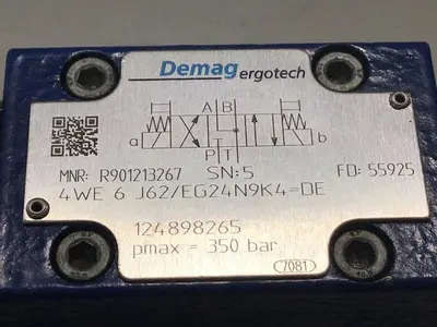 USED REXROTH 4WE6J62/EG24N9K4