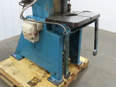 L&J No 18 Mechanical OBI Punch Press 18 Ton 2" Stroke 6" Throat 1.5Hp 3Ph