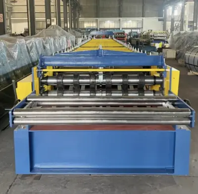 3 Composite Corrugated Metal Floor Decking Roll Forming Machine in the USA