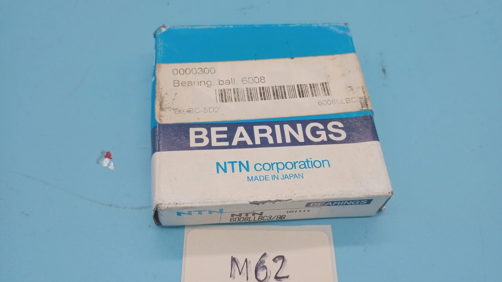 NEW NTN 6008LLBC3/9B, Single Row Radial Ball Bearing - Double Sealed