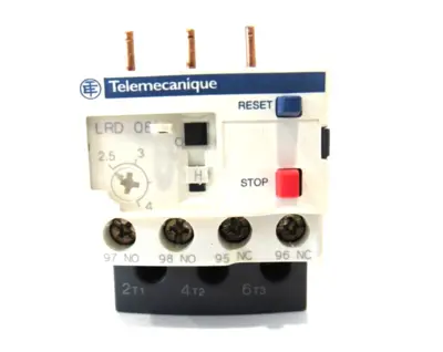 NEW TELEMECANIQUE LRD08 OVERLOAD RELAY