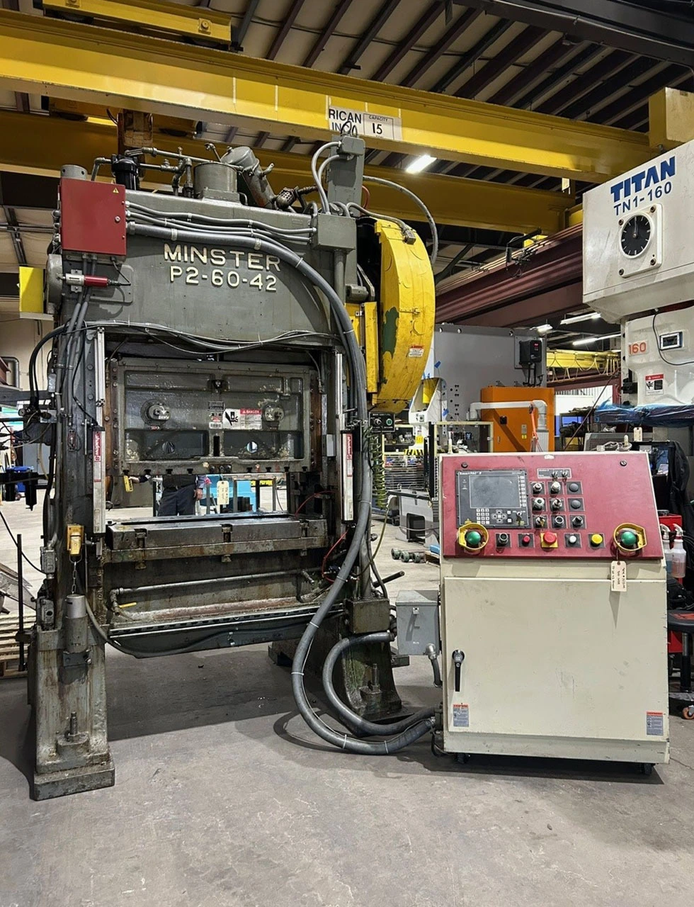 USED MINSTER P2-60-42