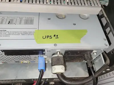 Control Data System w/ UPS