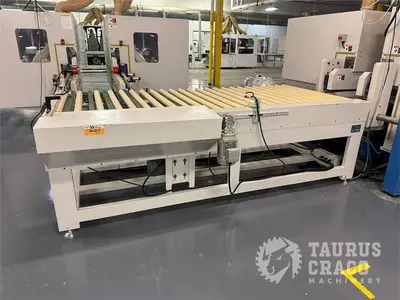 Used 2019 E-CHAIN ECT-48S ANGULAR DOUBLE END-TENONER LINE Woodworking Tenoners Ontario CA | Taurus Craco Machinery Inc #1314188