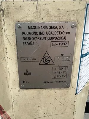 1997 GEKA PP-50 Portable Punches | Mohawk Machinery (4)