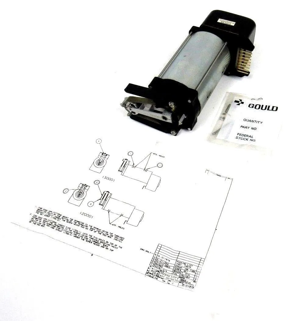 NEW GOULD 3000 CHART RECORDER MOTOR CL-211979