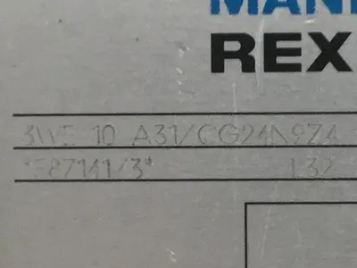 USED REXROTH 3WE10A31/CG24N9Z4