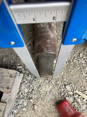 Used AFTERMARKET CHISEL BIT 6" X 26" FOR CABLE TOOL Tool Bits Pennsylvania US | East West Machinery & Drilling #1417331