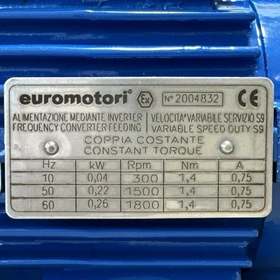 NEW euromotori MAK063CP4B3C