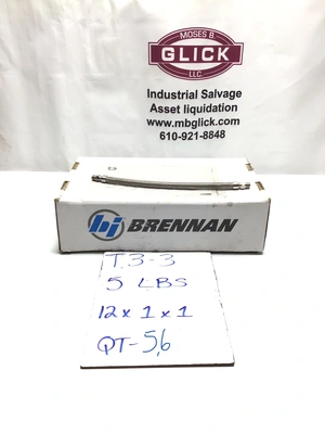 Brennan B04 Stainless Steel Flexible Hose (100pcs/BX)