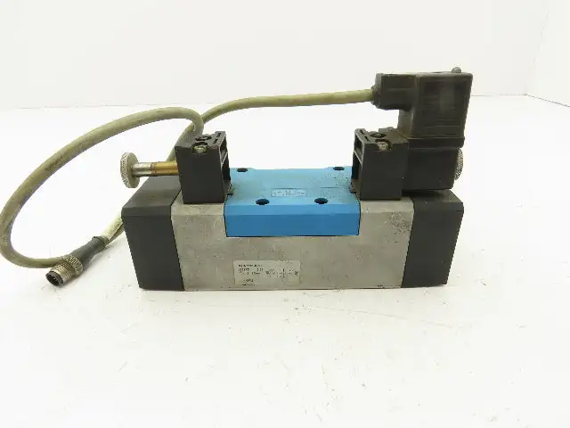 Festo MFH-5/3B-D-3-C Pneumatic Double Solenoid Valve 24VDC 5/3