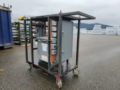 75 kVA Temporary Power Distribution Cart 600V Pri. 208Y/120V Sec.