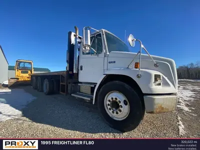 Used 1995 FREIGHTLINER FL80 Flatbed Trucks Wisconsin US | Proxy Equipment #1377822