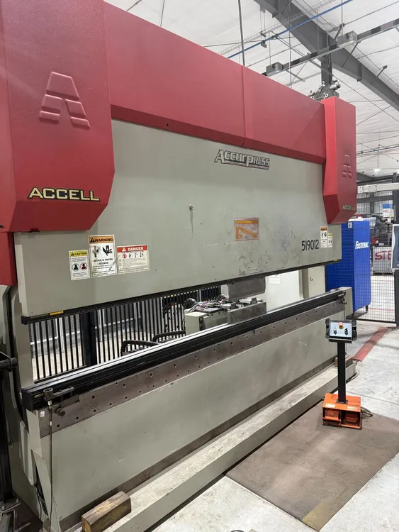 Used 2011 ACCURPRESS ACCELL 519012 Press Brakes Illinois US | Lion Machinery #388435