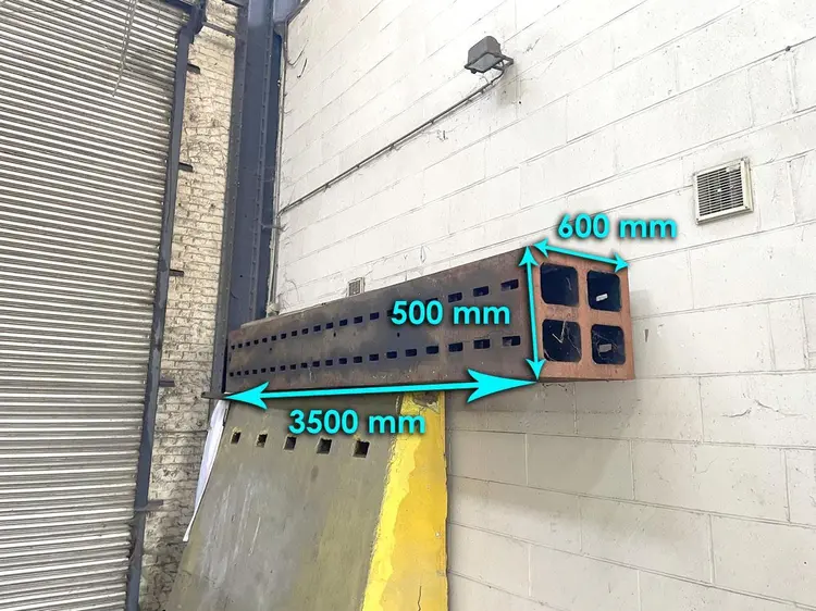Used CLAMPING BLOC 3500 X 600 X 500 MM Angle Plates BE | Apt International N.V #366288