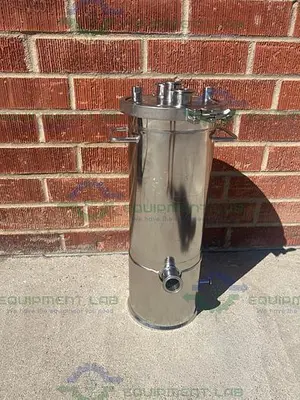 USED ALLOY PRODUCTS 16 LITER STAINLESS STEEL VESSEL 75 PSI