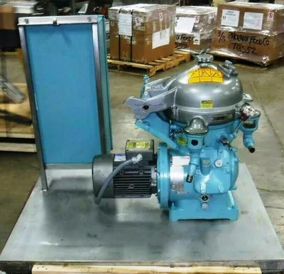 Alfa-Laval WSB 104B-34-60 clarifier skid, 316SS.