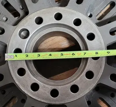 FACE PLATE FOR LATHE, 19-5/8" DIAMETER, A2-8 MOUNT
