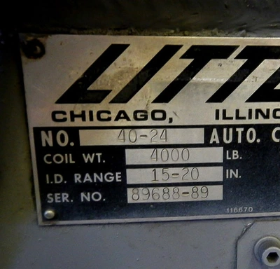 USED 1989 Littell 40-24