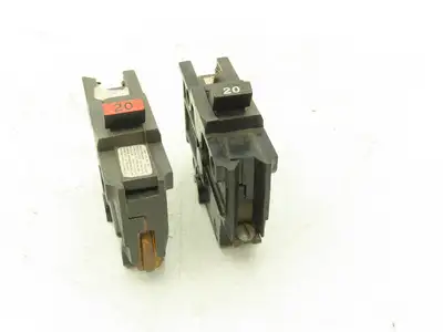 Federal Pacific Circuit Breaker 20 Amp Single Pole 120/240V Lot of 17