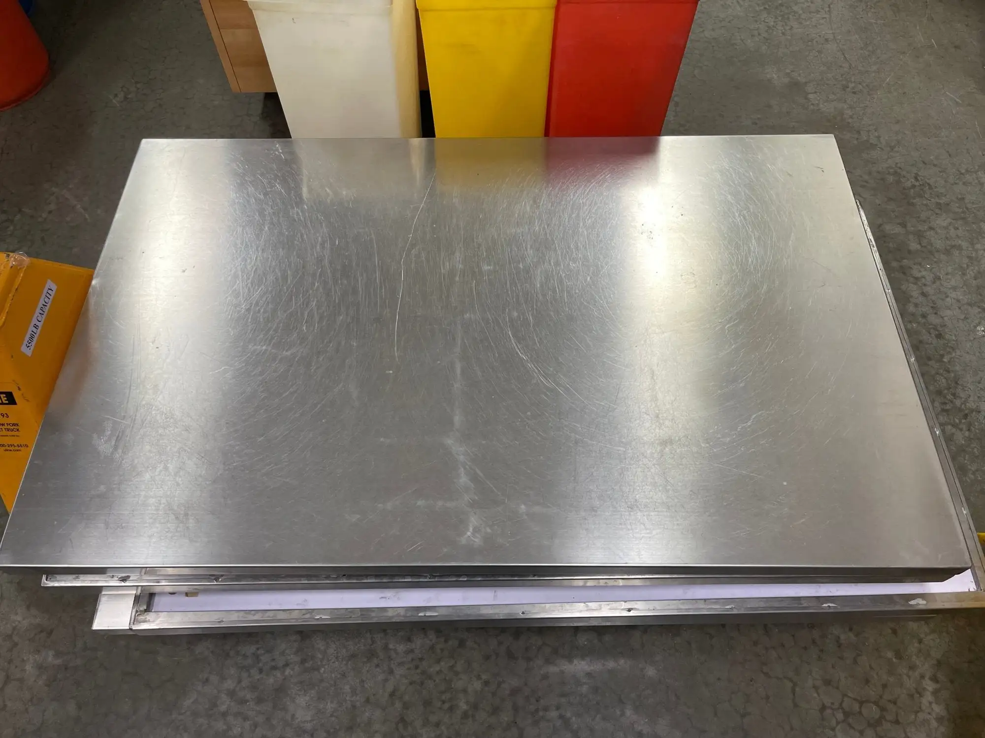 Used Falcon Restaurant Supply Used 48"x30" Stainless Steel Commercial Dining Service Table Top Food, Restaurant, & Bakery Parts & Accessories Illinois US | Falcon Restaurant Supply #1376419