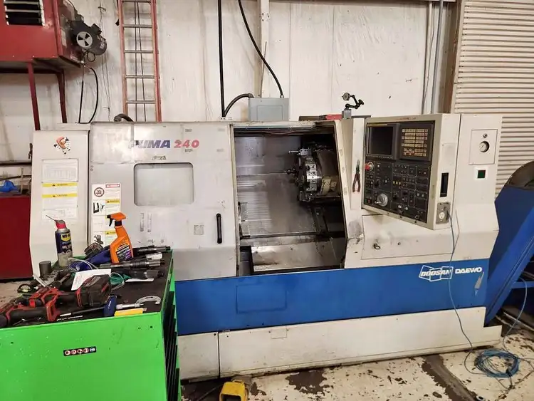 Used 2006 DAEWOO PUMA 240C CNC Lathes Illinois US | Asset Exchange Corporation #868894
