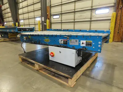 Hytrol 190E24EZ 30"x 5' Accumulation Roller Conveyor 27"BF 24V EZLogic Zones