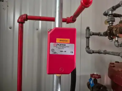 Containerized Foam Fire Suppression System w/ Deluge Valve, Potter Controls & Piping Manifold