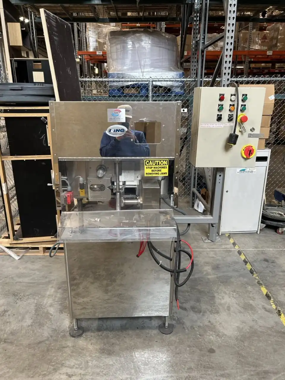 USED 2003 CAPPLUS TECNNOLOGIES CF100RU CAPSULE FILLER