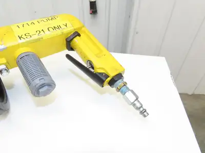 Lutz MD-2 Pneumatic Air Mixer Drum Container Pump 48" Tube w/Hose Niro 41-R DL