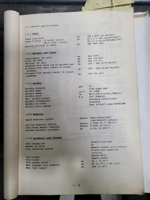 1987 MATSUURA MC-560V CNC Milling | MD Equipment Services LLC (20)