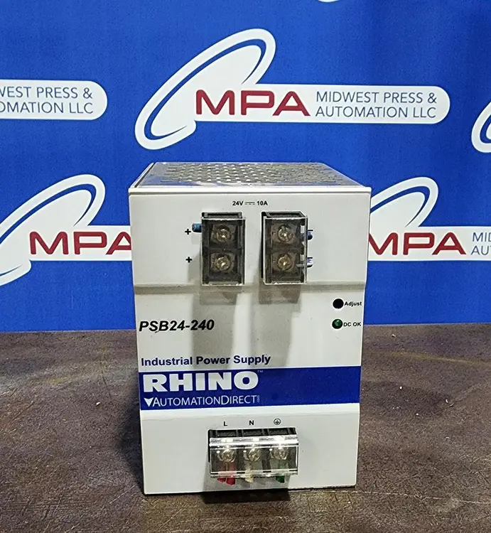 Used RHINO PSB24-240 Power Supplies Michigan US | Midwest Press and Automation #1332521