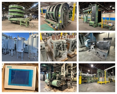 Major Glass Manufacturing Facility | Cold End & Plant Support Assets in Waco, Texas