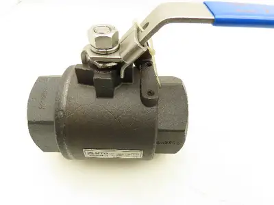 MTG M2006WBF-CS Fire Safe Ball Valve 2" NPT 1500 WOG WCB Steel
