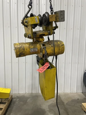 Budgit 3 Ton Chain Hoist with Trolley