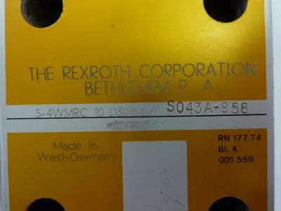 USED REXROTH 54WMRC10D30SO69