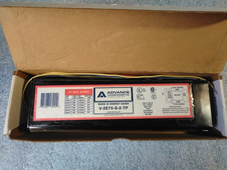 New | in-Stock Advance V2E75STP Lighting Arizona US | ASSET CONVERSION SPECIALISTS, INC. #327574
