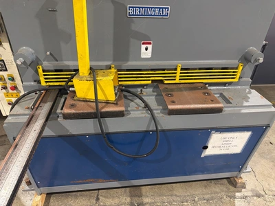 CP TOOLS BIRMINGHAM H-0435 Hydraulic Sheet Metal Shear 7.5HP USED