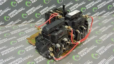 General Electric CR309B4** Reversing Motor Starter NEMA Size 0 120V Coil Used