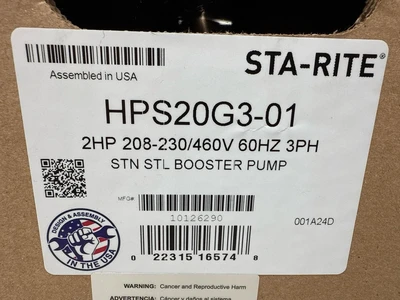 PENTAIR STA-RITE _UNKNOWN_ Other Pumps | Fram Fram LLC (10)