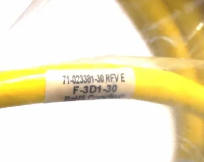 NEW PARKER F-3D1-30 CABLE 71-023381-30 F3D130