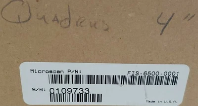 USED Microscan 0109733
