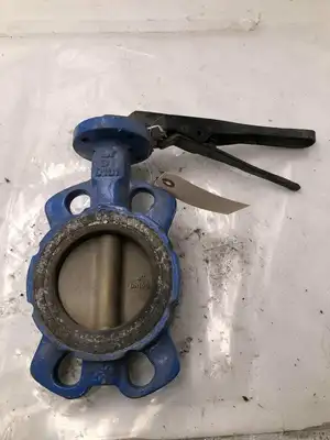 VALCO STC-22331-1 DI 4″ Manual Wafer Butterfly Valve; DN100, CF8M Disc, 250PSI
