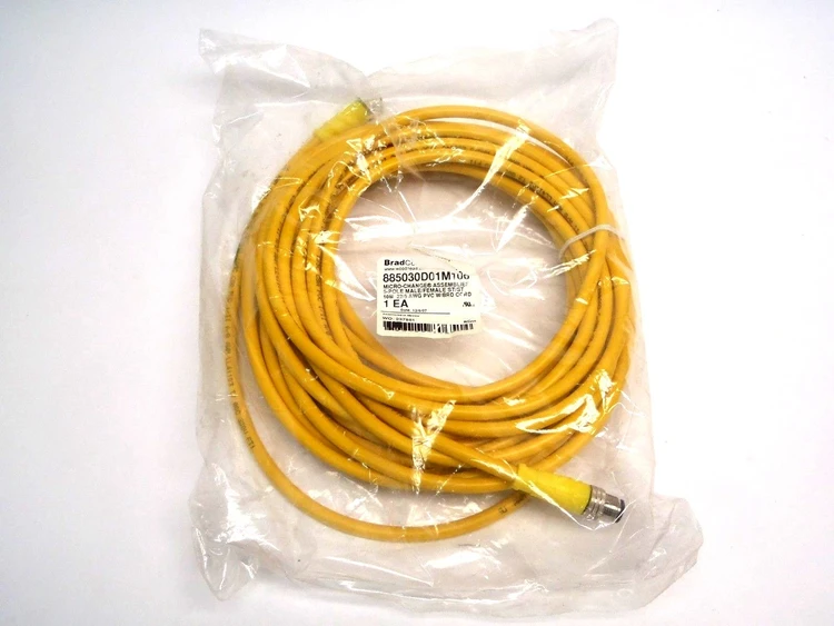 Used BRAD CONNECTIVITY MICRO-CHANGE 5/POLE 10M 22/5 AWG CORDSET Cable & Wire | Maverick Industrial Sales #1113942