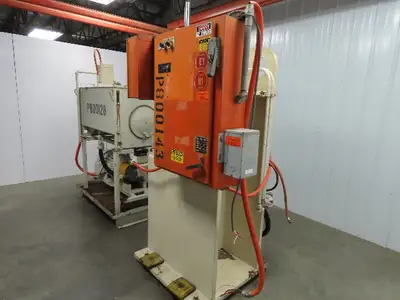Anson Industries 10 Ton Hydraulic C Frame Press 100 gallon 20hp Power Unit 12"