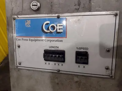 36" COE SERVO FEEDER. STOCK # 0218126
