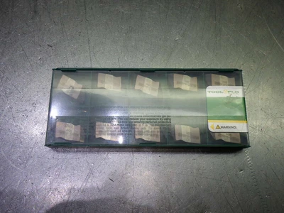 Tool Flo Grooving Inserts QTY10 FLDC-4-435E AC50F (LOC1318C)